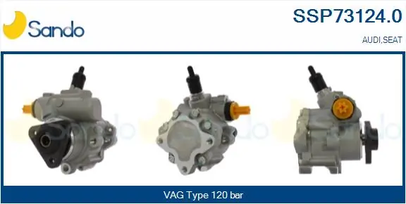 SANDO hidraulikus szivattyú, kormányzás - SSP73124.0 - TothCarparts