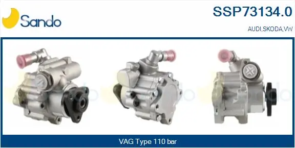 SANDO hidraulikus szivattyú, kormányzás - SSP73134.0 - TothCarparts