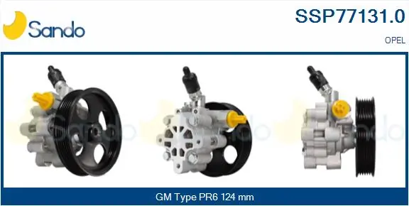 SANDO hidraulikus szivattyú, kormányzás - SSP77131.0 - TothCarparts