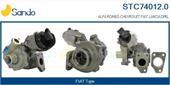 SANDO töltő, feltöltés - STC74012.0 - TothCarparts