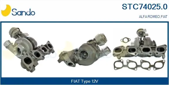 SANDO töltő, feltöltés - STC74025.0 - TothCarparts
