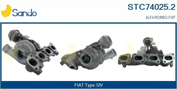 SANDO töltő, feltöltés - STC74025.2 - TothCarparts
