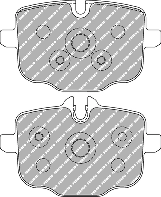 FERODO RACING fékbetétkészlet, tárcsafék - FCP4381G - TothCarparts