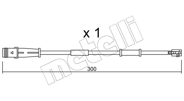 METELLI figyelmezető kontaktus, fékbetétkopás - SU.320 - TothCarparts