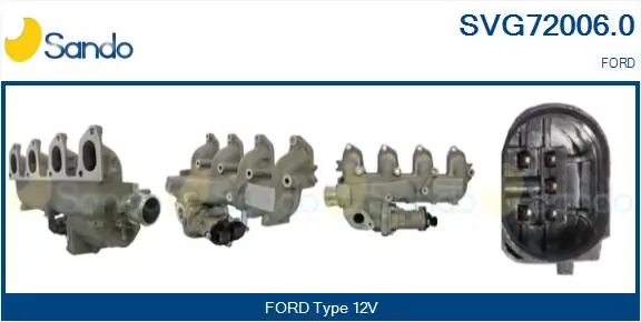 SANDO AGR-szelep - SVG72006.0 - TothCarparts
