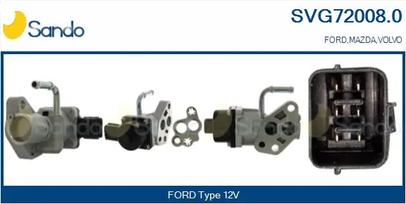 SANDO AGR-szelep - SVG72008.0 - TothCarparts