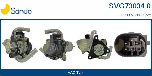 SANDO AGR-szelep - SVG73034.0 - TothCarparts