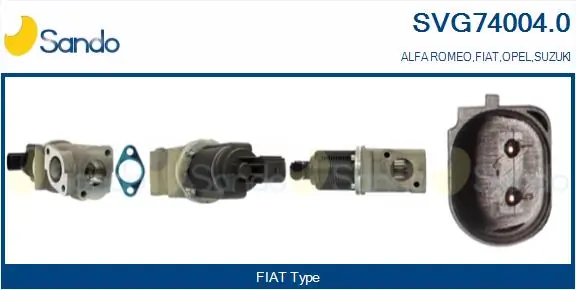 SANDO AGR-szelep - SVG74004.0 - TothCarparts