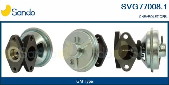 SANDO AGR-szelep - SVG77008.1 - TothCarparts
