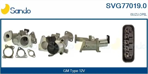 SANDO AGR-szelep - SVG77019.0 - TothCarparts