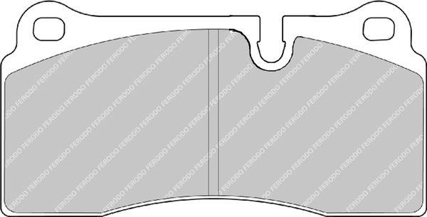 FERODO RACING fékbetétkészlet, tárcsafék - FCP1281G - TothCarparts