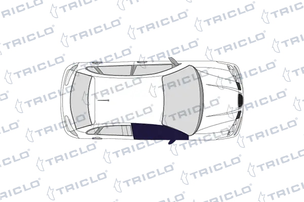 TRICLO Ajtózár - 133572 - TothCarparts