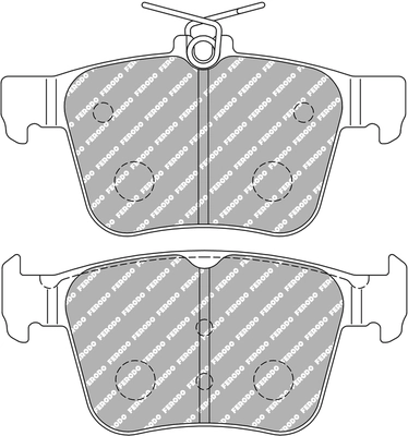 FERODO RACING fékbetétkészlet, tárcsafék - FCP4697H - TothCarparts
