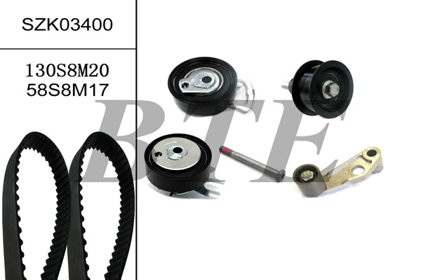 BTE Fogasszíjkészlet - SZK03400 - TothCarparts