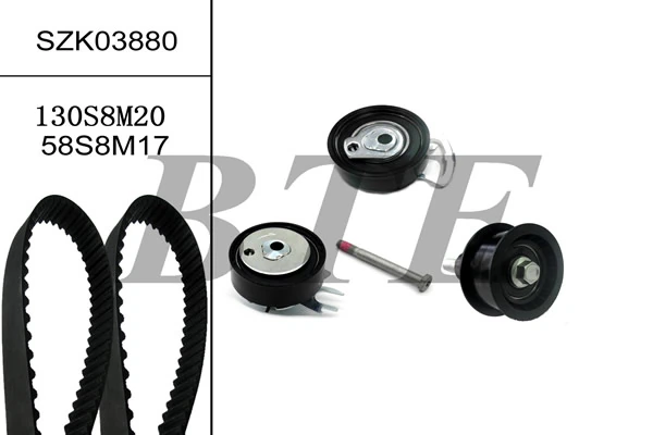 BTE Fogasszíjkészlet - SZK03880 - TothCarparts