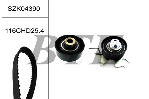 BTE Fogasszíjkészlet - SZK04390 - TothCarparts