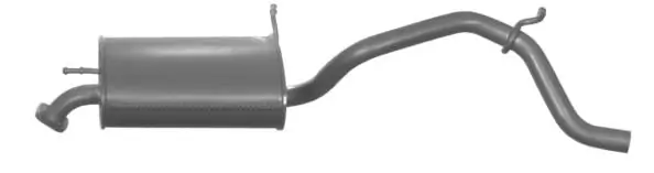VEGAZ GmbH hátsó hangtompító - SZS-57 - TothCarparts
