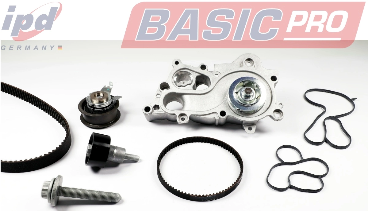 HEPU Vízpumpa + fogasszíj készlet - K62394 - TothCarparts