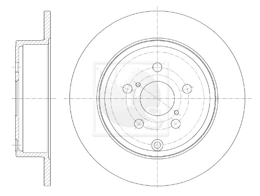 NPS féktárcsa - T331A38 - TothCarparts