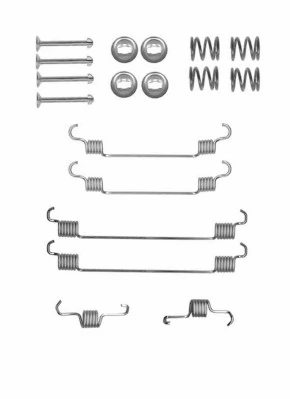 NPS tartozékkészlet, fékpofa - T351A20 - TothCarparts