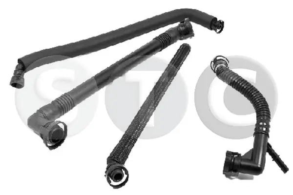 STC Cső, kipuf.gáz visszavezető szelep - T409489 - TothCarparts