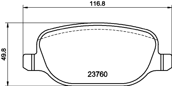 PAGID fékbetétkészlet, tárcsafék - T5157 - TothCarparts