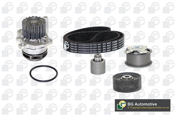 BGA Vízpumpa + fogasszíj készlet - TB0100CPK - TothCarparts