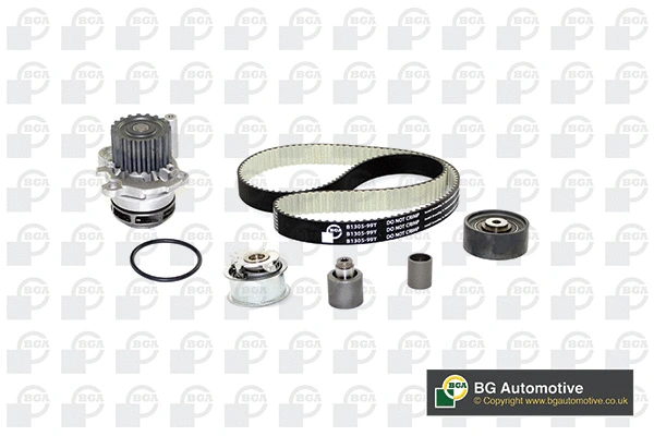 BGA Vízpumpa + fogasszíj készlet - TB0104CPK - TothCarparts