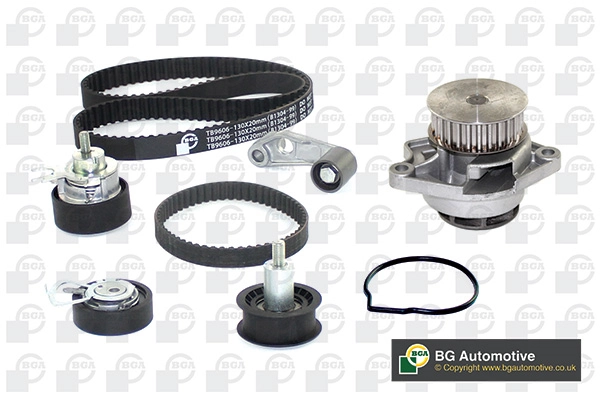 BGA Vízpumpa + fogasszíj készlet - TB0140CPK - TothCarparts