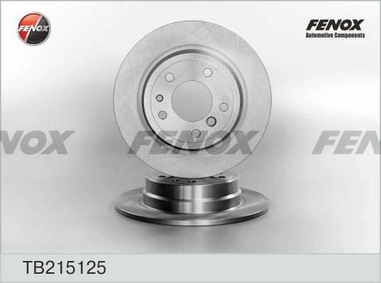 FENOX féktárcsa - TB215125 - TothCarparts