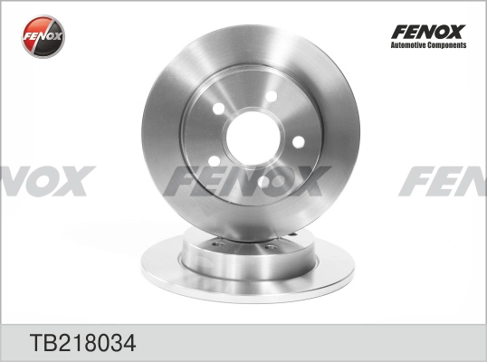 FENOX féktárcsa - TB218034 - TothCarparts
