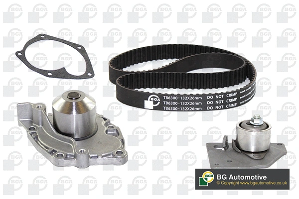 BGA Vízpumpa + fogasszíj készlet - TB6300CPK - TothCarparts