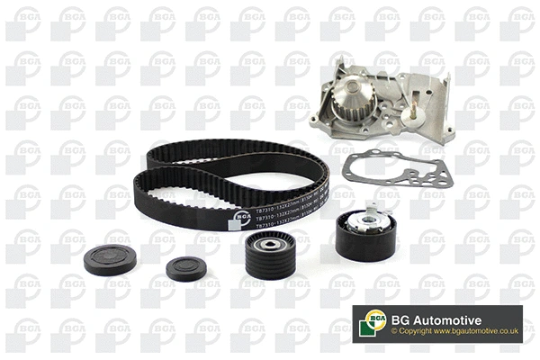 BGA Vízpumpa + fogasszíj készlet - TB7310CPK - TothCarparts