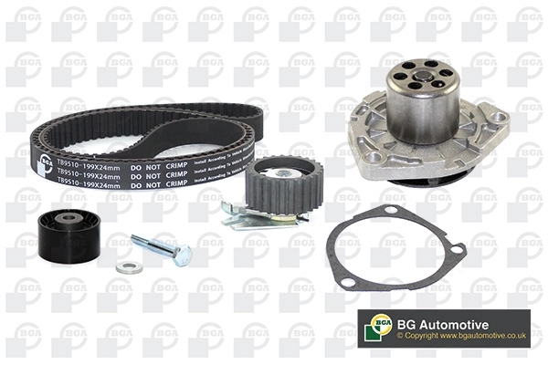 BGA Vízpumpa + fogasszíj készlet - TB9510CPK - TothCarparts