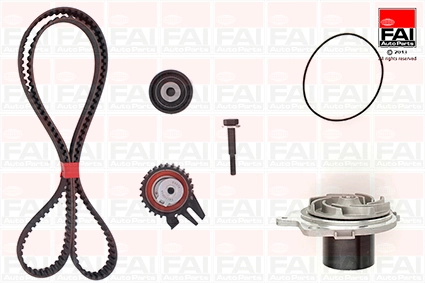 FAI AutoParts Vízpumpa + fogasszíj készlet - TBK224-6228 - TothCarparts