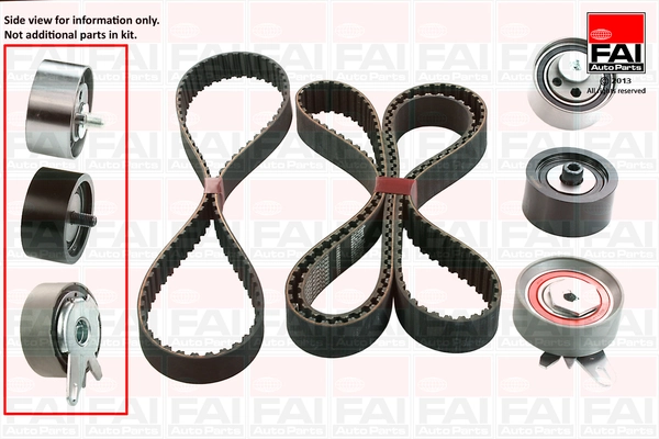 FAI AutoParts Fogasszíjkészlet - TBK336 - TothCarparts