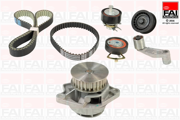 FAI AutoParts Vízpumpa + fogasszíj készlet - TBK346-6210 - TothCarparts