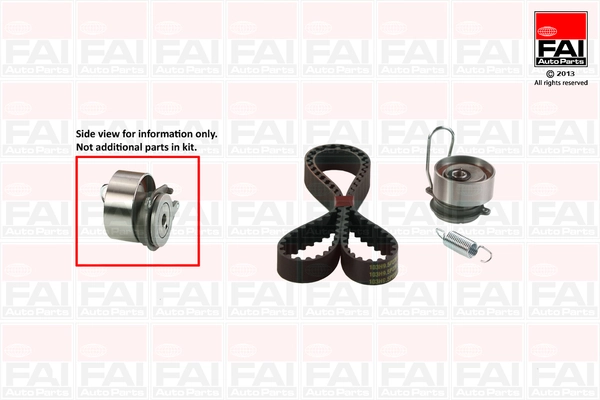 FAI AutoParts Fogasszíjkészlet - TBK501 - TothCarparts