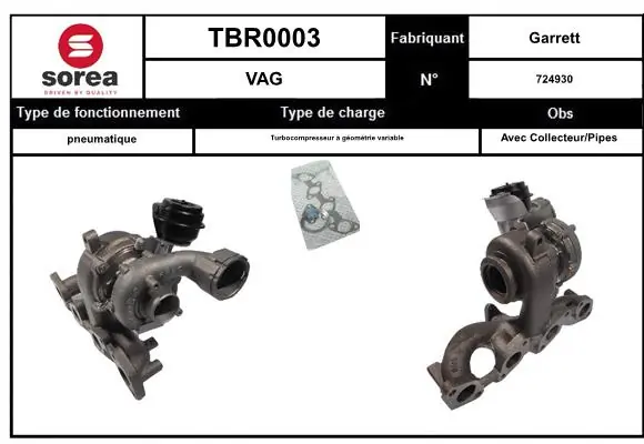 SERA töltő, feltöltés - TBR0003 - TothCarparts