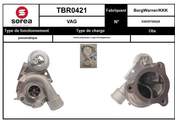 EAI töltő, feltöltés - TBR0421 - TothCarparts