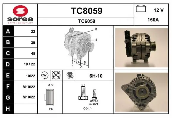 SNRA generátor - TC8059 - TothCarparts