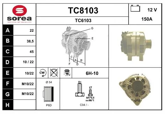 SNRA generátor - TC8103 - TothCarparts