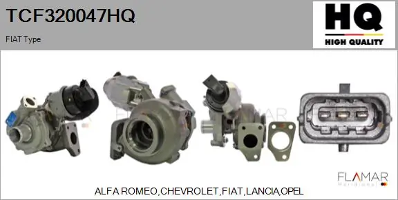 FLAMAR töltő, feltöltés - TCF320047HQ - TothCarparts