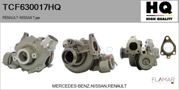 FLAMAR töltő, feltöltés - TCF630017HQ - TothCarparts