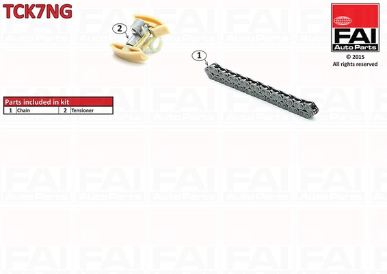 FAI AutoParts vezérműlánc készlet - TCK7NG - TothCarparts