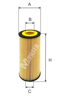 MFILTER olajszűrő - TE 4008 - TothCarparts