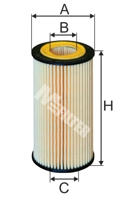 MFILTER olajszűrő - TE 4015 - TothCarparts