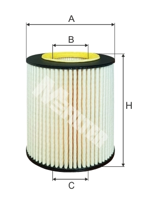 MFILTER olajszűrő - TE 4024 - TothCarparts