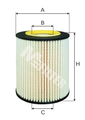 MFILTER olajszűrő - TE 4033 - TothCarparts