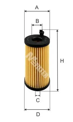 MFILTER olajszűrő - TE 4054 - TothCarparts